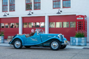 Roger Jeffery,1950 MG TD